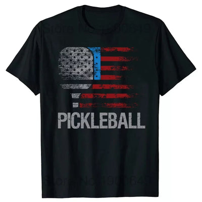 Real Men Stay Out of the Kitchen Funny Pickleball Vintage Player T Shirts Tee Tops Short-Sleeve Tshirt Clothing Basic T-shirts