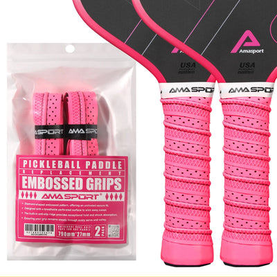 2Packs Pickleball Paddle Grip Tape with Raised Ridge,Replacement Pickleball Overgrip Wrap,Universal PickleBall Sport Accessories