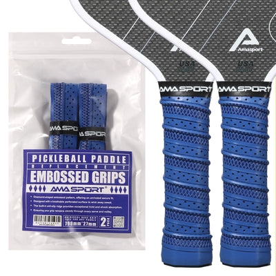 2Packs Pickleball Paddle Grip Tape with Raised Ridge,Replacement Pickleball Overgrip Wrap,Universal PickleBall Sport Accessories