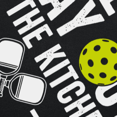 Real Men Stay Out of the Kitchen Funny Pickleball Vintage Player T Shirts Tee Tops Short-Sleeve Tshirt Clothing Basic T-shirts