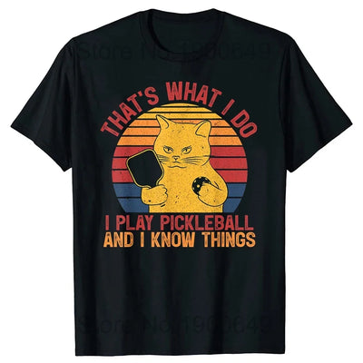 Real Men Stay Out of the Kitchen Funny Pickleball Vintage Player T Shirts Tee Tops Short-Sleeve Tshirt Clothing Basic T-shirts