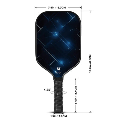 Carbon Fiber T700 Fabric Texture Pickleball Paddle, 13mm Pickleball With Roughness And High Friction, USA Pickleball Appr
