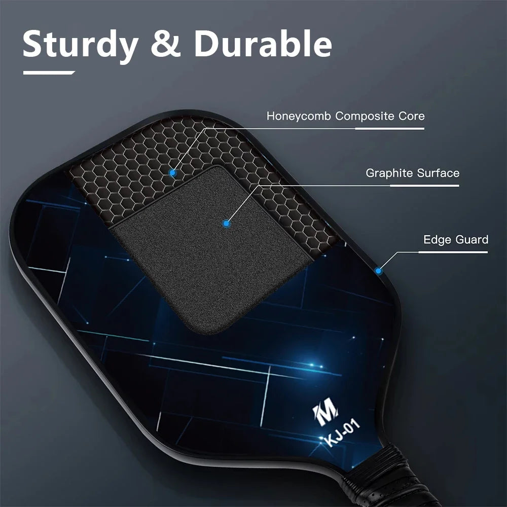 Carbon Fiber T700 Fabric Texture Pickleball Paddle, 13mm Pickleball With Roughness And High Friction, USA Pickleball Appr